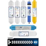 Aquaflo Kapalı Kasa Su Arıtma Cihazı 13LÜ Filtresi Standart Membran Set Yüksek Performanslı Kolay Montaj
