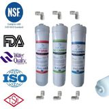 Aquafly 12" Inline 3lü Su Arıtma Filtresi Kapalı Kasa Cihaz Uyumlu - Beyaz