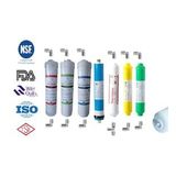 Aquafly 12" Inline 7li Takım Alkali Mineral Su Arıtma Filtresi Kapalı Kasa Cihaz Uyumlu