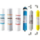 Aquafly AQUA FLY Su Arıtma Cihazı Filtresi 6'lı Takım Arıtıcı Filtresi Mineral 10' Açık Kasa Uyumlu - Sarı