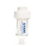 AQUAFLY ŞOFBEN FİLTRESİ METAL KAFALI KiREC ÖNLEYİCİ ŞOFBEN FiLTRESİ GİRİŞ ÇIKIŞ 1/2