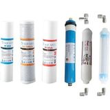 Aquafly Su Arıtma Filtresi 6'lı Takım Detox Arıtıcı Filtresi Yedek 10' Açık Kasa Uyumlu - Lila