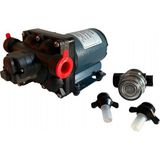 Aquaforza Tekne ve Karavan Hidrofor Su Pompası 11.6 Litre/dk 55 Psi 12 Volt - Siyah