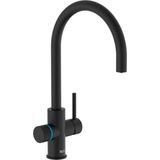 Aquafy (U Boru)Eviye Bataryası Mat Siyah Arıtmalı -Filtreli
