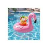 AquaLisse Şişme Havuz Bardak Tutucu Flamingo Model İçecek Tutucu