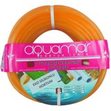 Aquamar 1/2 25 mt Turuncu Silikonlu Şeffaf Hortum