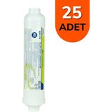 Aquames - 10'' Inline Nsf Onaylı Post Karbon Filtre Toptan - Aquames - 10'' Inline NSF Onaylı Post Karbon Filtre Toptan