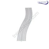 Aquarambla Eko Dalga Desen Çift Geçme 20 cm 2 cm Havuz Izgarası