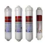 Aquaredd 4lü 12 İnç inline Quick kapsül filtre seti