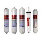Aquaredd 5li 12 İnç inline Quick kapsül filtre seti