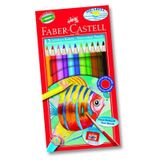 Aquarel Suluboya Kalemi 12 Renk Karton Kutu 1 Paket Faber Sulu Boya Kalemi 12 Li Fırça Hediyeli