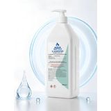 Aquaseptica 1000 Ml Pompa El Dezenfektanı El Ve Cilt Antiseptiği Seyahat Boy %70 Ethanol Koku Giderici Hijyenik Çözelti