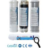 Aquatime Ihlas Aura Cebilon Su Arıtma Cihazı Uyumlu 4 Aşamalı Nsf Onaylı Orjinal Filtre Seti