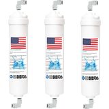Aquatime Kapalı Kasa 12" Inç 5'li Inline Filtre Seti Nsf Onaylı Standart Membranlı - 3lü Filtre Seti