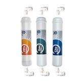 Aquaturk Su Arıtma Ihlas Aura Cebilon Plus 3'lü Filtre Seti Inline Sistem Eco Seri (Beyaz)