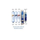 AquaTurkuaz Ihlas Aura Cebilon Plus Silver Platinum Su Arıtma Filtresi 5'li Filtre Seti