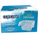 Aquawe Tekli Balık Yavruluk Şeffaf Malzeme ile Tekli Kullanım Amacı için Uygun Boyut