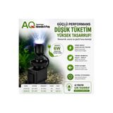 Aquawing AQ666LED LED Işıklı Akvaryum Hava Motoru 1000L/H Enerji Tasarruflu