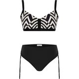 Aquella Toparlayıcı Bikini Takım - 50 - Siyah