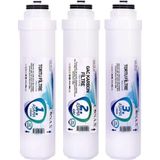 Aquifer İhlas Aura Cebilon Silver ve Aura Cebilon Platinum Su Arıtma Cihazı Uyumlu 3'lü Filtre Seti