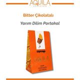 Aquila Chocolate Bitter Çikolata Kaplı Portakal Dilim - 80GR - 80 gr