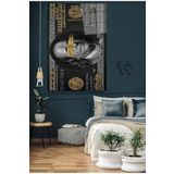 Ar Ajans Kanvas Tablo Golden Dollar Art Cam Tablo 35 X 50