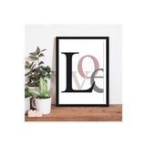 Ar Ajans Kanvas Tablo Love Temalı Çerçeve Görünümlü Koridor Salon Mutfak Tasarımlı Mdf Tablo 15 X 20 ARMDF1002508