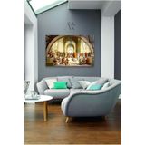 Ar Ajans Kanvas Tablo Raphael Atina Okulu Dekoratif Cam Tablo 50 X 70