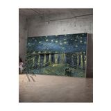Ar Ajans Kanvas Tablo Vintage Van Gogh Yıldızlı Geceler Dekoratif Kanvas Tablo 30 X 40