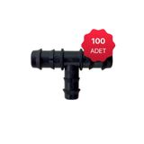 AR Damlama Sulama Kurtağzı Te Bağlantı 16x16x16 (100 ADET)