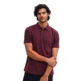 Ar-ma Erkek Battal Büyük Beden Polo Yaka Tişört Regular Fit%100 Pamuk Pike Basic Y29374870302 Bordo-B1