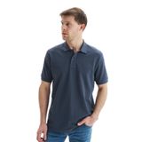Ar-ma Erkek Battal Büyük Beden Polo Yaka Tişört Regular Fit%100 Pamuk Pike Basic Y29374870302 Gri-G3