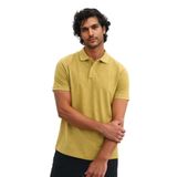 Ar-ma Erkek Battal Büyük Beden Polo Yaka Tişört Regular Fit%100 Pamuk Pike Basic Y29374870302 Hardal Sarısı-H1