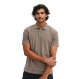 Ar-ma Erkek Battal Büyük Beden Polo Yaka Tişört Regular Fit%100 Pamuk Pike Basic Y29374870302 Vizon-V1