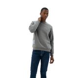 Ar-ma Erkek Bisiklet Yaka Sweatshirt Basic Regular Fit%70 Pamuk%30 Polyester 3 İplik Cepsiz Baskısız K24124904901 Gri-G1