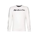 Ar-ma Erkek Bisiklet Yaka Sweatshirt Yazi Baskili Cepsiz Örme Kumaş Regular Fit%70 Pamuk%30 Polyester 30/1 Şardonlu Üç İplik K21124908002 Ekru-E1