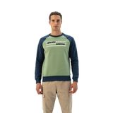 Ar-ma Erkek Bisiklet Yaka Sweatshirt Yazi Baskili Cepsiz Örme Kumaş Regular Fit%70 Pamuk%30 Polyester 30/1 Şardonlu Üç İplik K24124908701 Yeşil-Y2