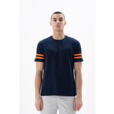 Ar-ma Erkek Bisiklet Yaka Tişört Baskisiz Basic Örme Kumaş Regular Fit%100 Pamuk 30/1 Penye Süprem Y25344405801 Lacivert-L1