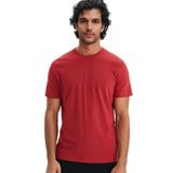 Ar-ma Erkek Bisiklet Yaka Tişört Baskisiz Basic Örme Kumaş Regular Fit%100 Pamuk 30/1 Penye Süprem Y31344408202 Pembe-P5