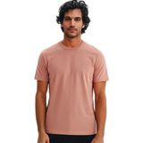 Ar-ma Erkek Bisiklet Yaka Tişört Baskisiz Basic Regular Fit Penye Süprem Y31344408002 - Pembe-BR96 - 2XL