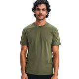 Ar-ma Erkek Bisiklet Yaka Tişört Regular Fit%100 Pamuk Süprem Basic Baskısız Y31344408002 Haki-H5