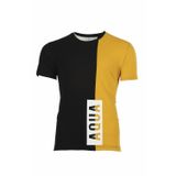 Ar-ma Erkek Bisiklet Yaka Tişört Yazi Baskili Örme Kumaş Regular Fit%100 Pamuk 30/1 Penye Süprem Y0TOO2917 Siyah-S1
