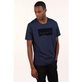 Ar-ma Erkek Bisiklet Yaka Tişört Yazi Baskili Örme Kumaş Regular Fit%100 Pamuk 30/1 Penye Süprem Y22344401801 Lacivert-L1