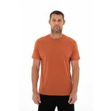 Ar-ma Erkek Bisiklet Yaka Tişört Yazi Baskili Örme Kumaş Regular Fit%100 Pamuk 30/1 Penye Süprem Y25344405701 Pembe-P4