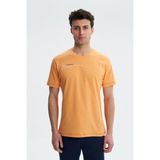 Ar-ma Erkek Bisiklet Yaka Tişört Yazi Baskili Regular Fit Penye Süprem Y27344407401 - 50P-Pembe