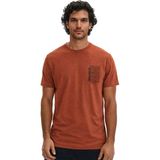 Ar-ma Erkek Bisiklet Yaka Tişört Yazi Baskili Regular Fit Süprem Y31344448202 - 5MM-Pembe