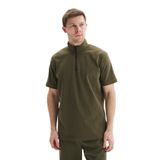 Ar-ma Erkek Dik Yaka Fermuarlı Tişört Regular Fit%100 Pamuk Süprem Basic Baskısız Y29344449302 Haki-H1