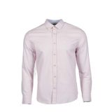 Ar-ma Erkek Gömlek Basic Baskisiz Düğme Kapamali Cepsiz Uzun Kollu Gömlek Dokuma Kumaş Regular Fit%100 Pamuk Oxford Y9GKD1080 Pembe-P9