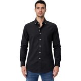 Ar-ma Erkek Gömlek Baskisiz Basic Düğme Kapamali Cepsiz Uzun Kollu Gömlek Regular Fit Y31485118002 - Sarı - 2XL