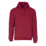 Ar-ma Erkek Kapşonlu Sweatshirt Baskisiz Kanguru Cepli Örme Kumaş Regular Fit%70 Pamuk%30 Polyester 30/1 Şardonlu Üç İplik K22254914401 Kırmızı-K1